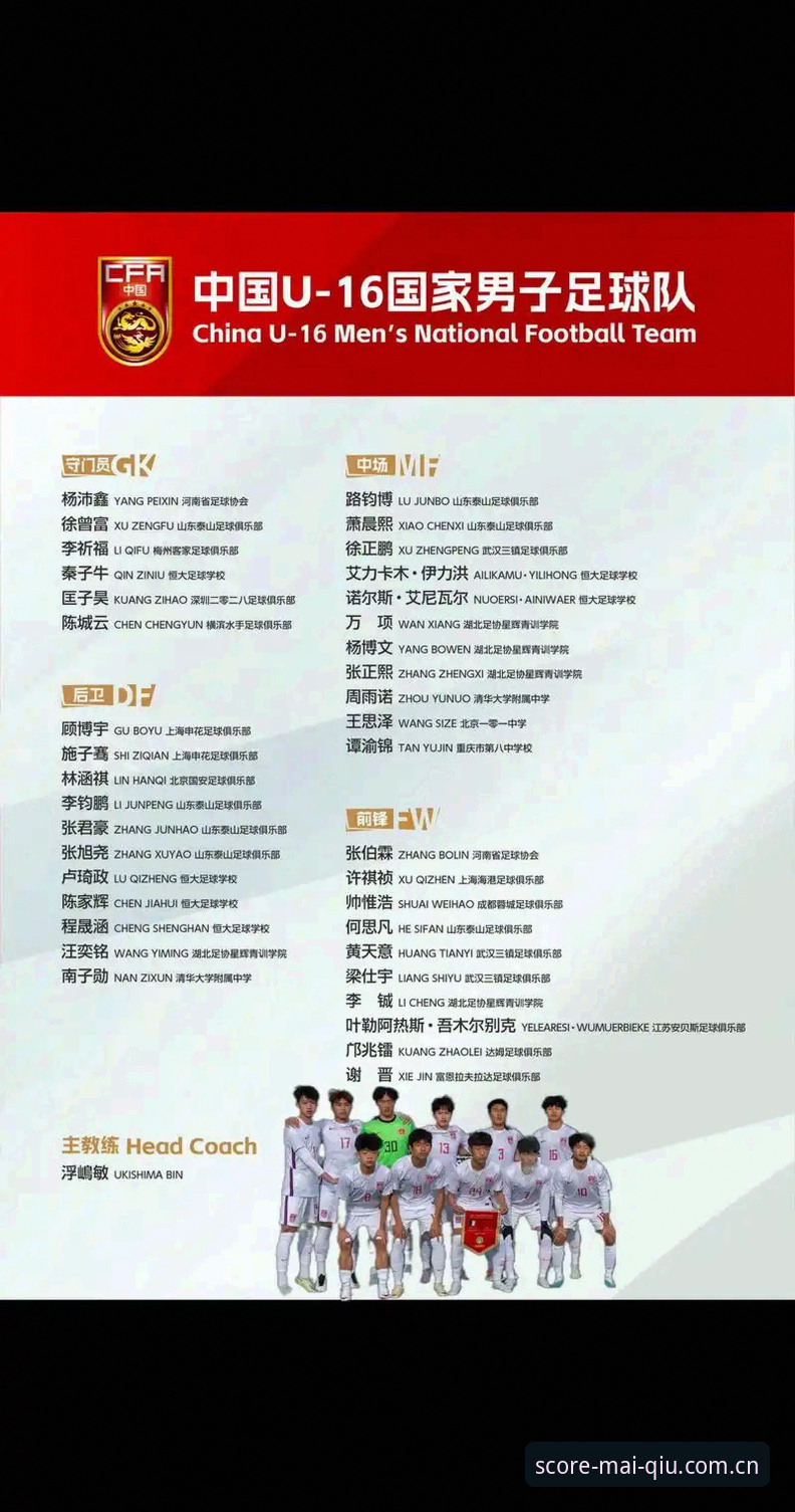 U17世界杯分组详解：中国足球青训新挑战与买球网赛事分析